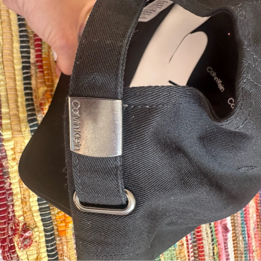 Calvin Klein Black Adjustable Cap - Picture 4 of 6